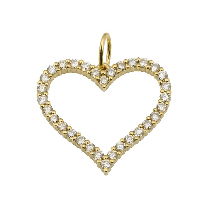 Colgante Corazon Outline Grande