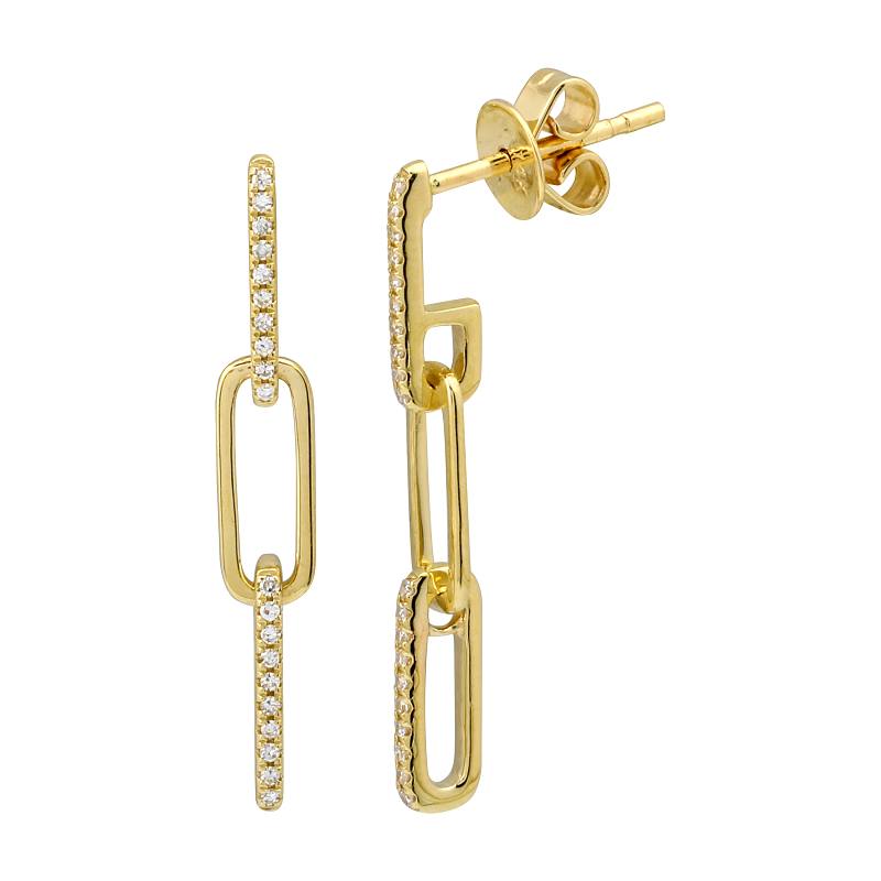 Paper Clip Earrings