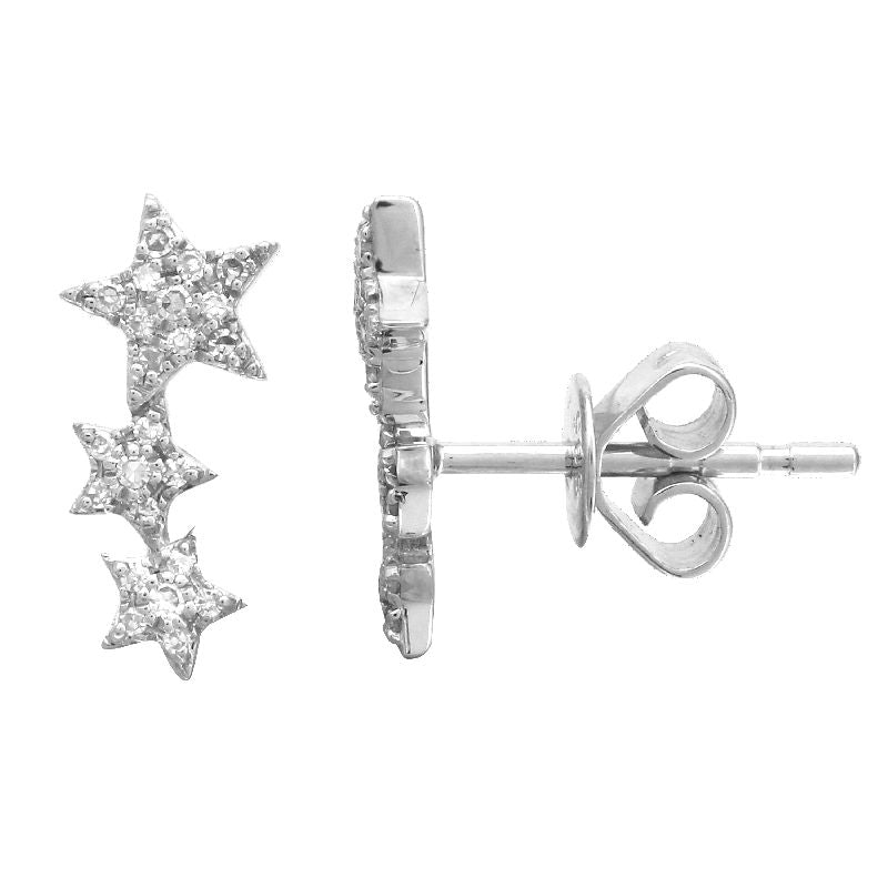 Stud Mini Trepadora Estrellas