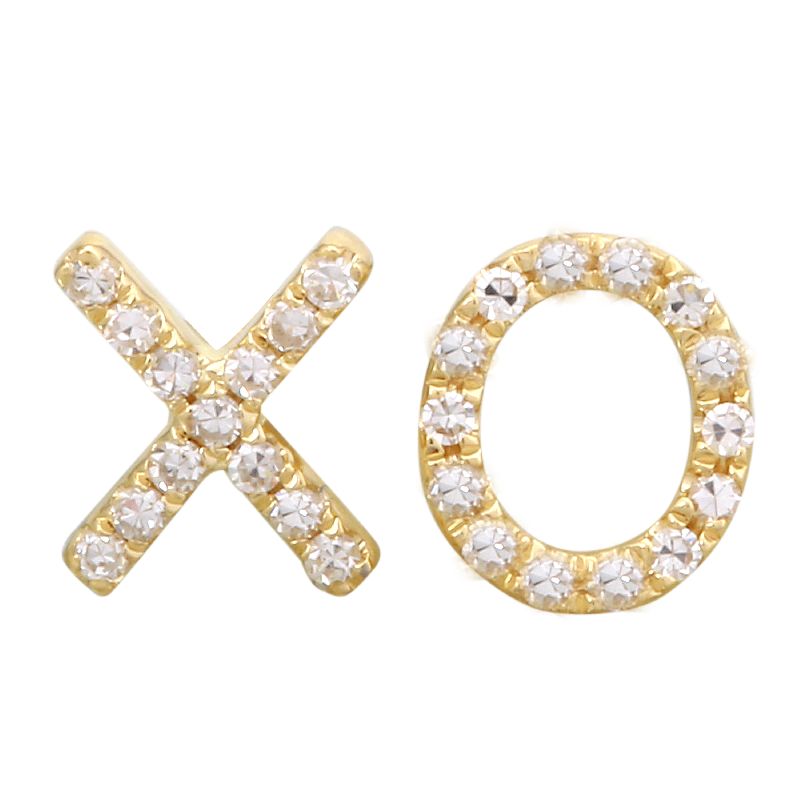 Hearts and Kisses Studs