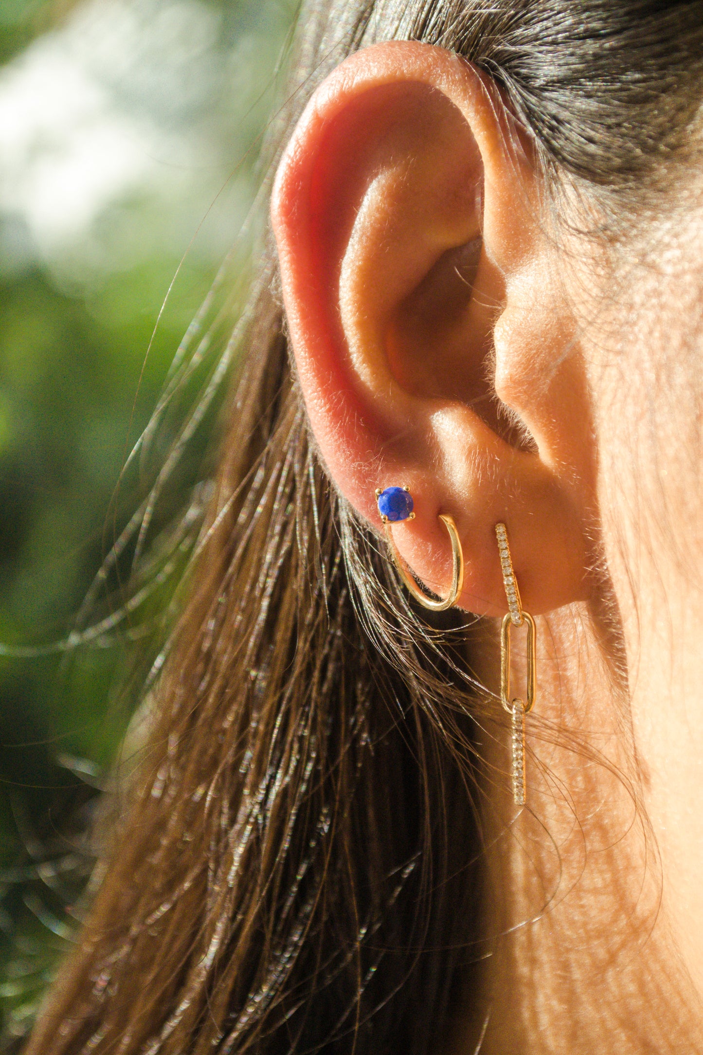 Lapizlazuli Studs